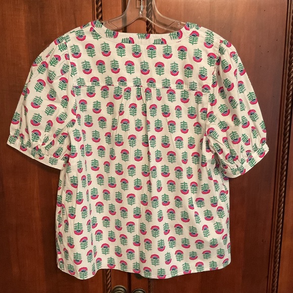 J. Crew Printed Top - Picture 4 of 5